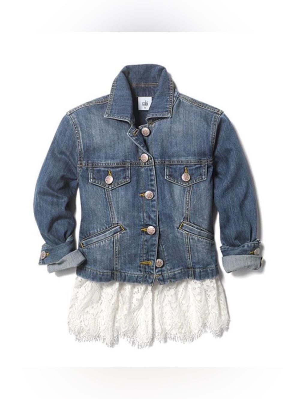CAbi Dakota Denim Jean Jacket in Blue
